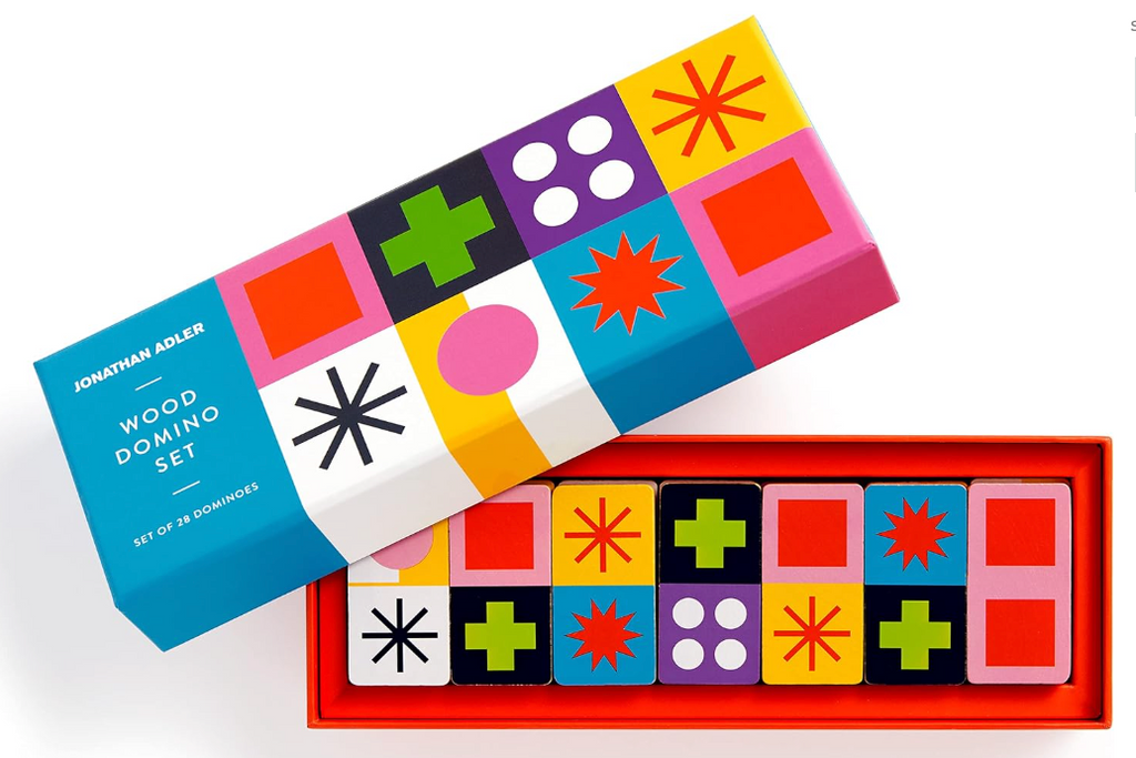 Jonathan Adler Helsinki Wood Domino Set