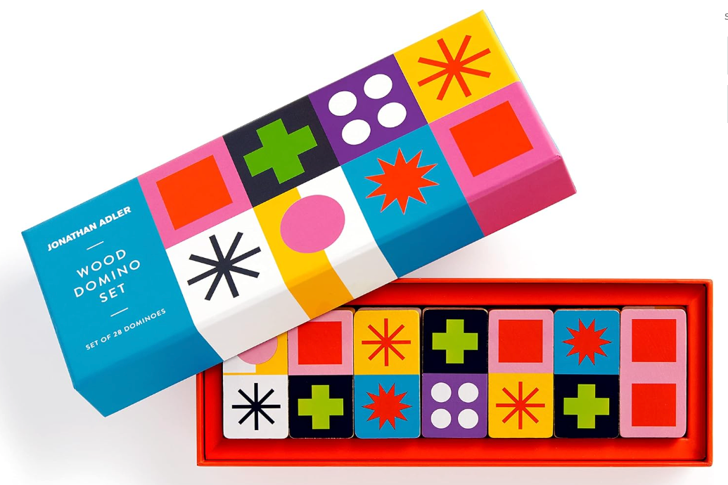 Jonathan Adler Helsinki Wood Domino Set