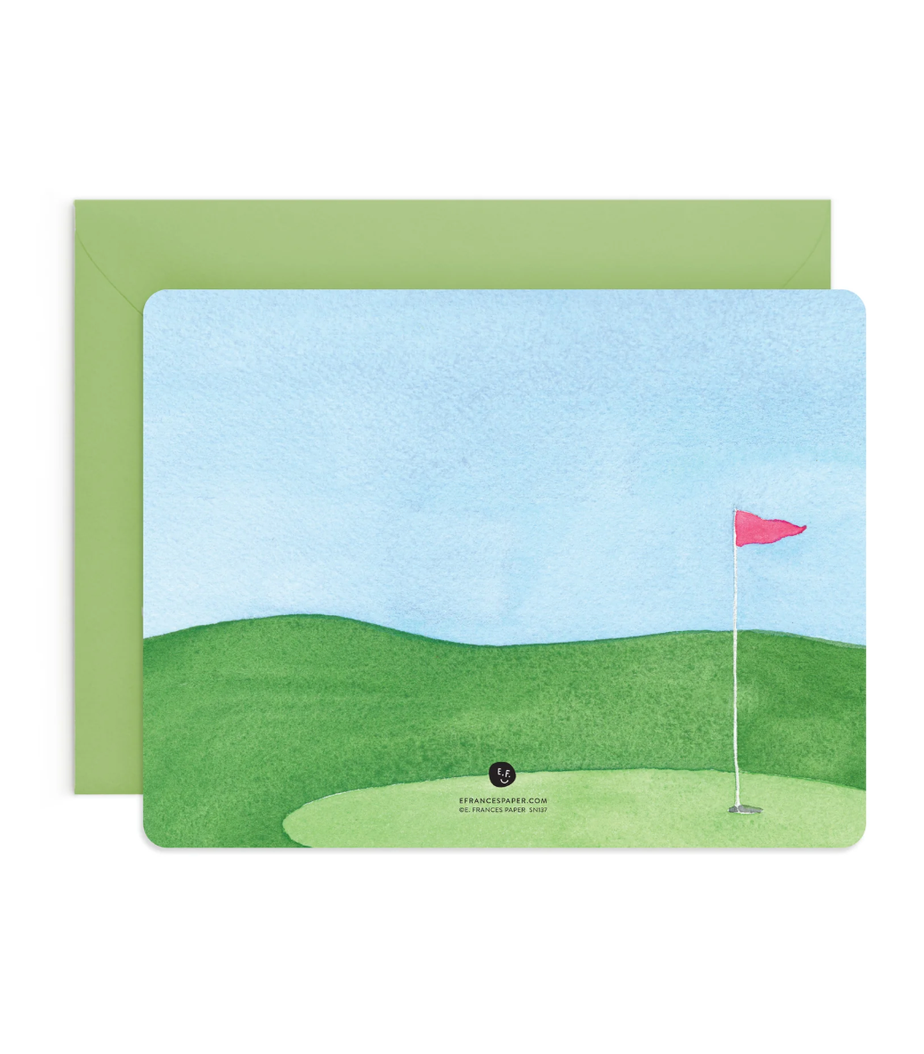 Golf Tee Flat Notes