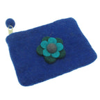 Felt Daisy Purse - Handmade Felt Purse - Fair Trade