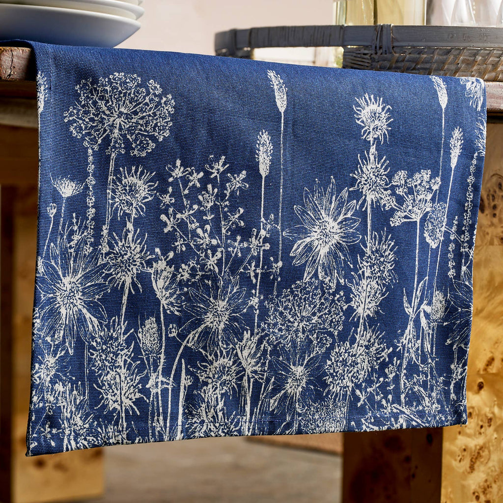 Summer Blues Table Runner: 16" x 72"