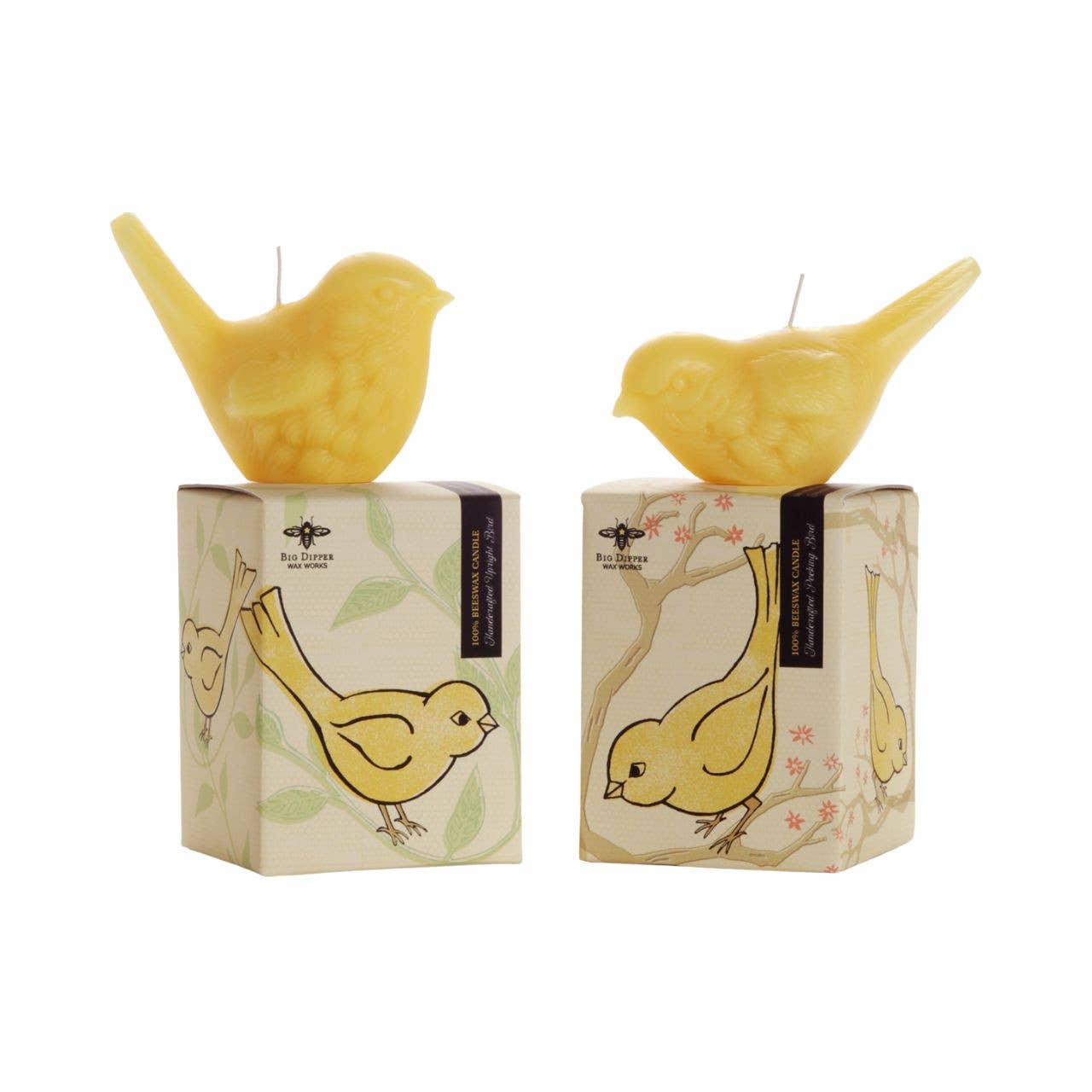 Song Bird Candles – 100% Pure Beeswax | Hand-Sculpted