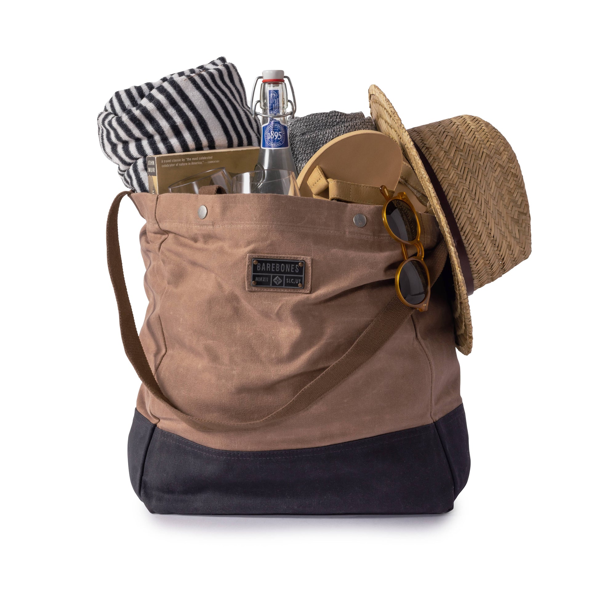 Neelum 26L Oversized Tote Bag -Waxed Canvas Bag