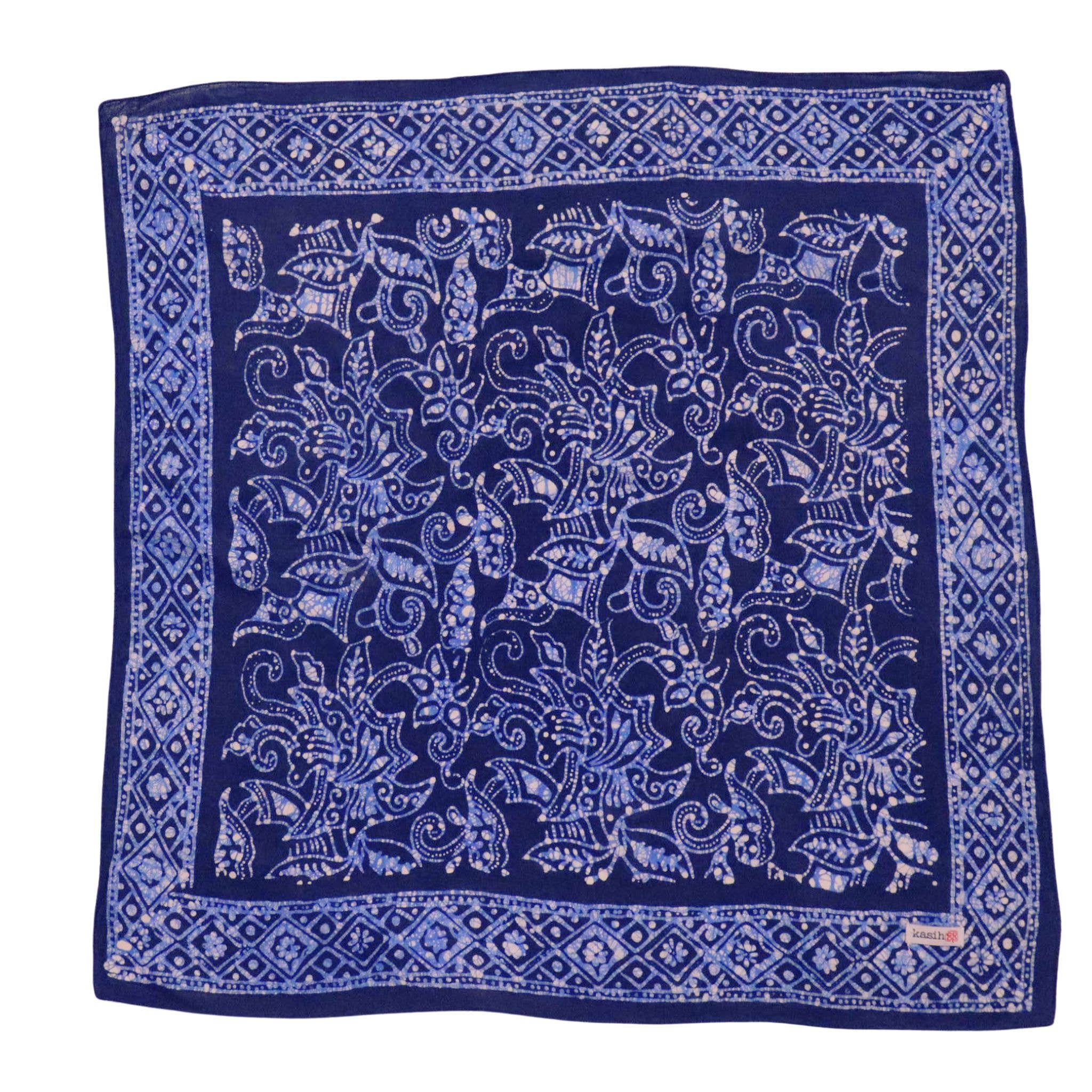 Batik Bandana- Navy Blue