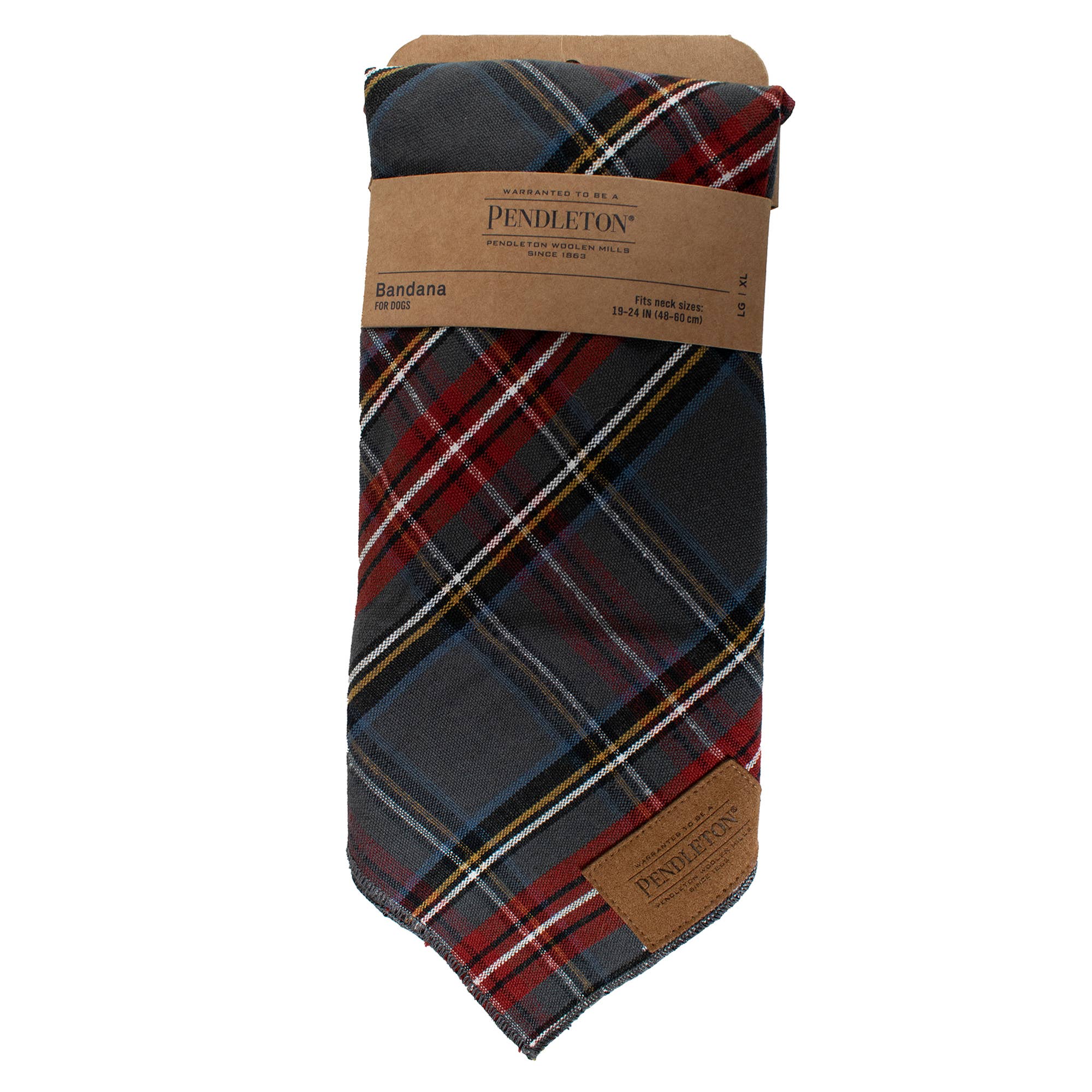 Plaid Dog Bandana