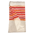 Brilliant Stripes Lightweight Pure Cotton Scarf for Women