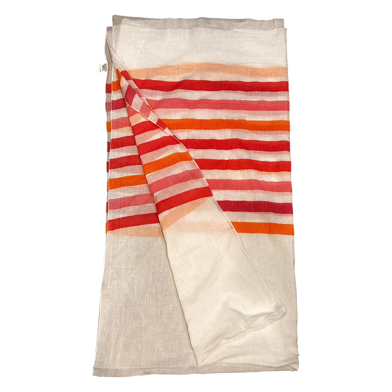 Brilliant Stripes Lightweight Pure Cotton Scarf | 72" x 28"
