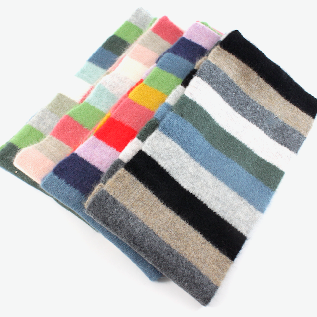 BLU/RED/YLW Merry Fun Scarf