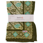 Batik Bandana-Leaf Lovers, Green
