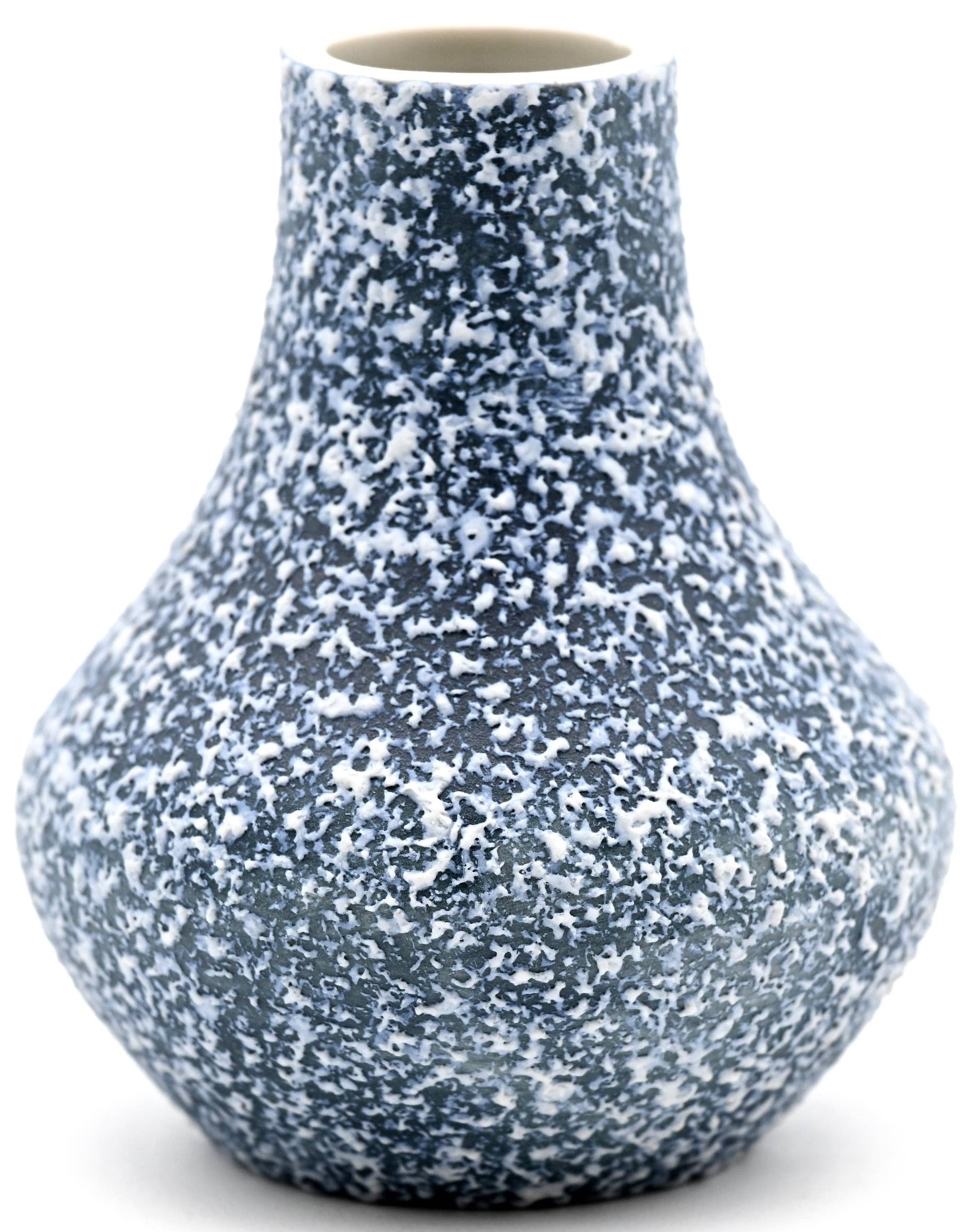 Eva Mini Bud Vase — Handcrafted Porcelain, Blue