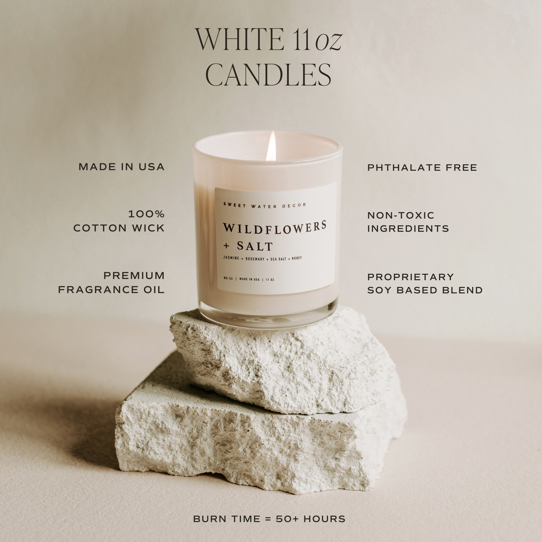 Lavender and Sage 11 oz Soy Candle