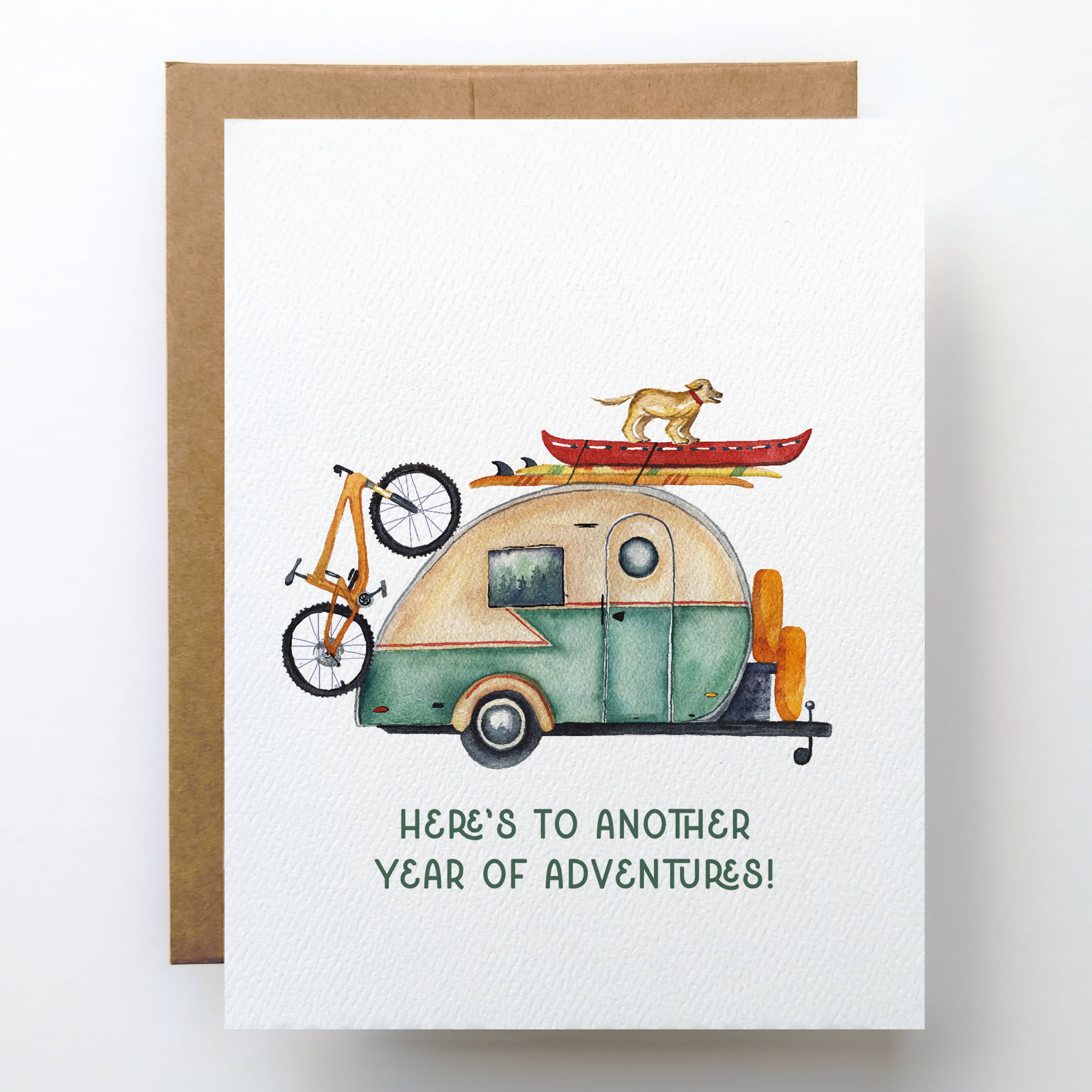 Adventure Birthday Card