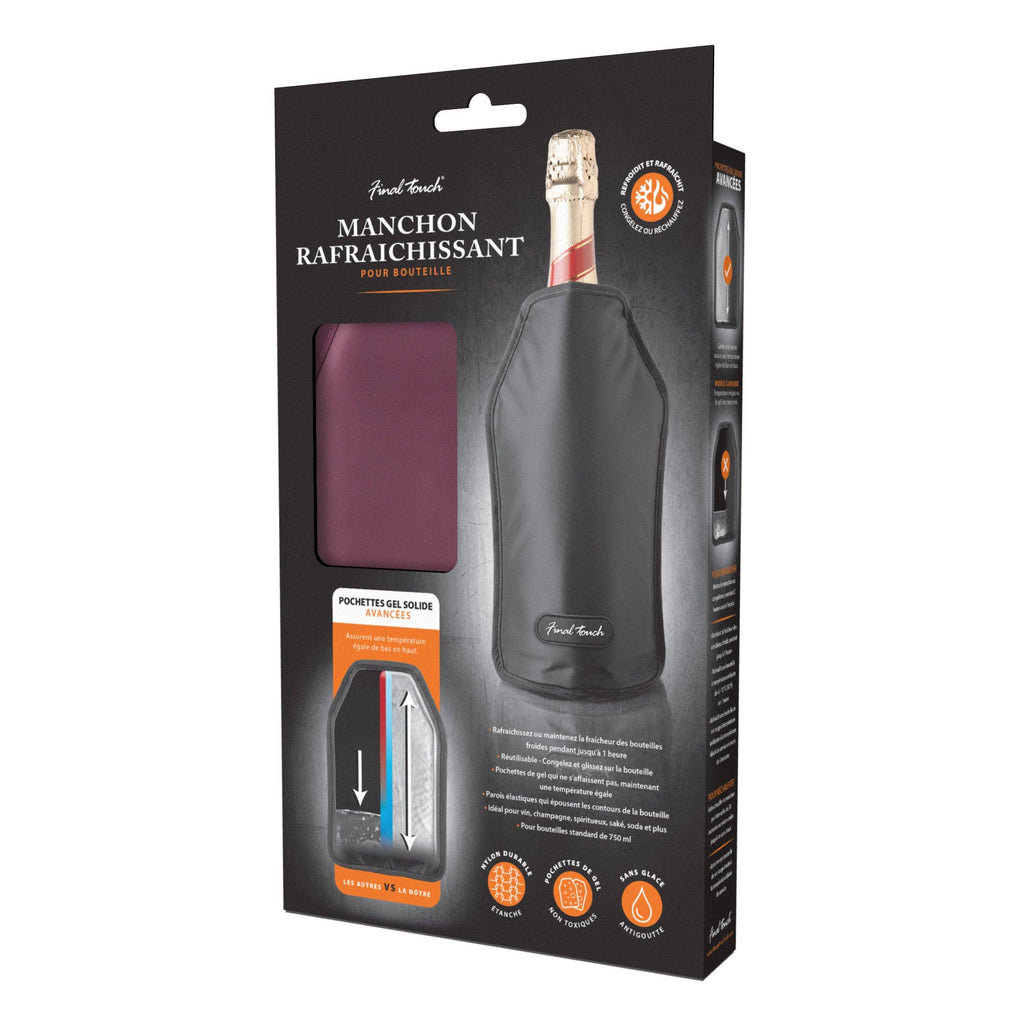 Final Touch Wine Bottle Cooler Sleeve