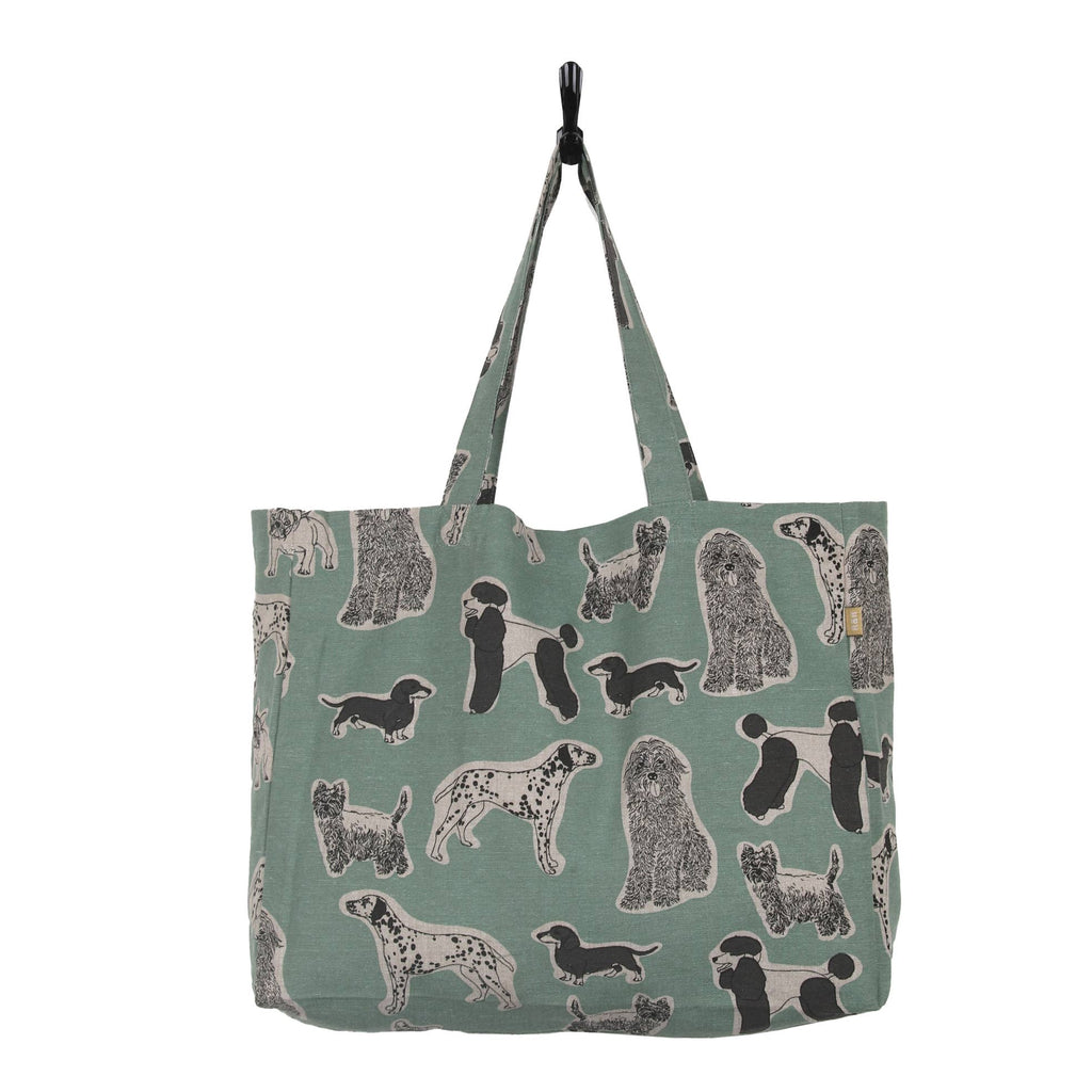 Tote bag Woof Aqua Storm