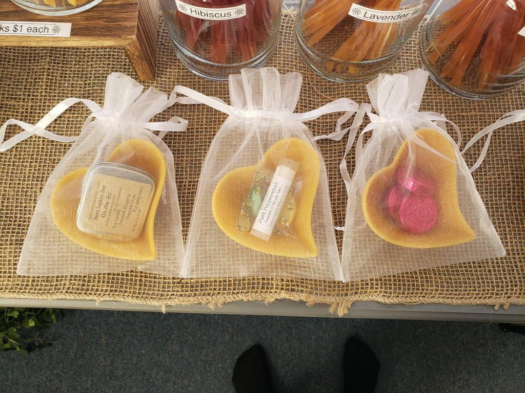 Heart Shaped Beeswax Dish