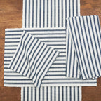 Ticking Stripe Navy Placemat