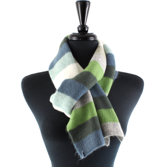 GRY/GRN Merry Fun Scarf