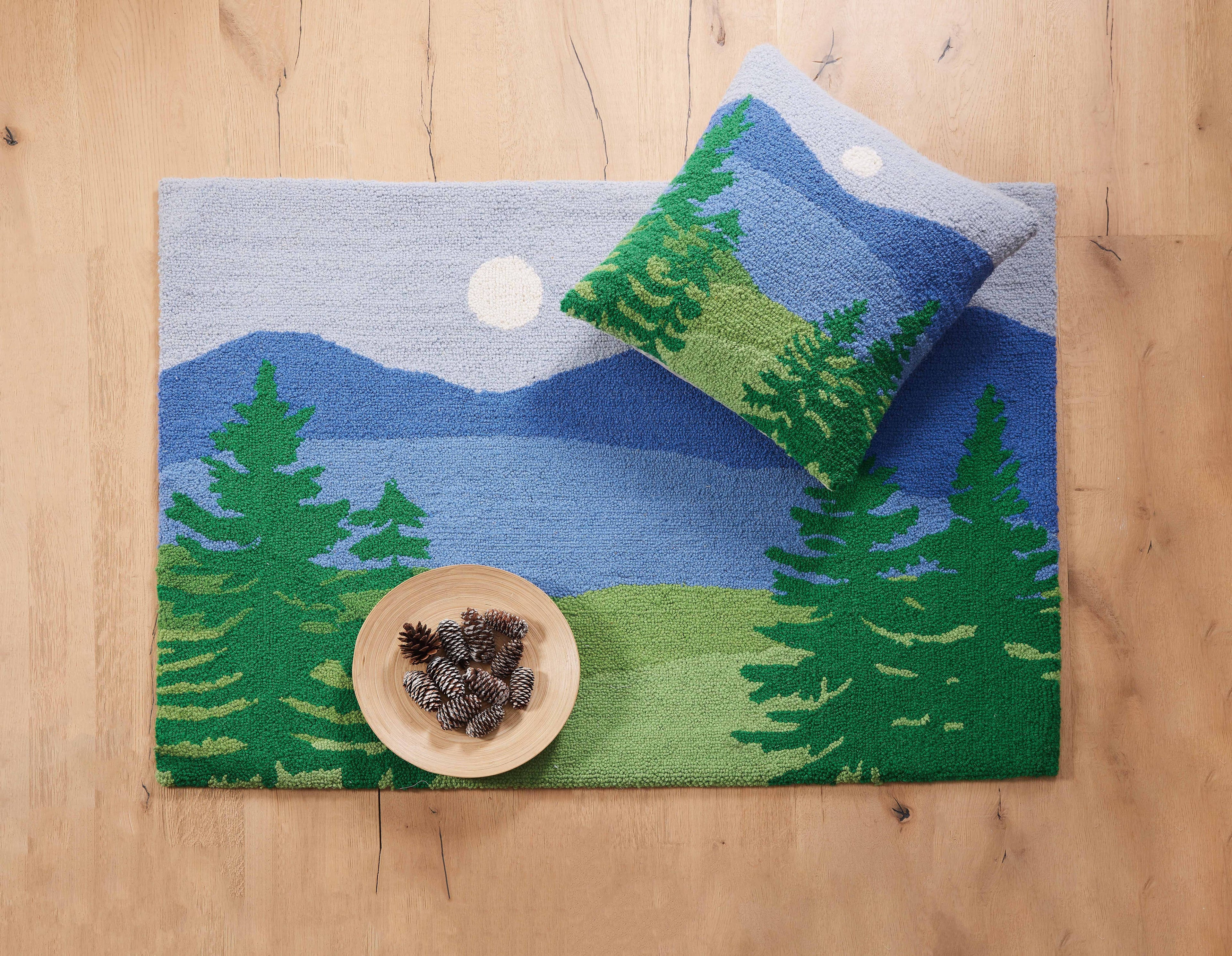 Lakeview Hook Pillow - Kate Nelligan