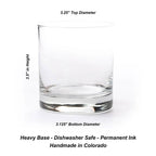 Music Note Whiskey Glasses