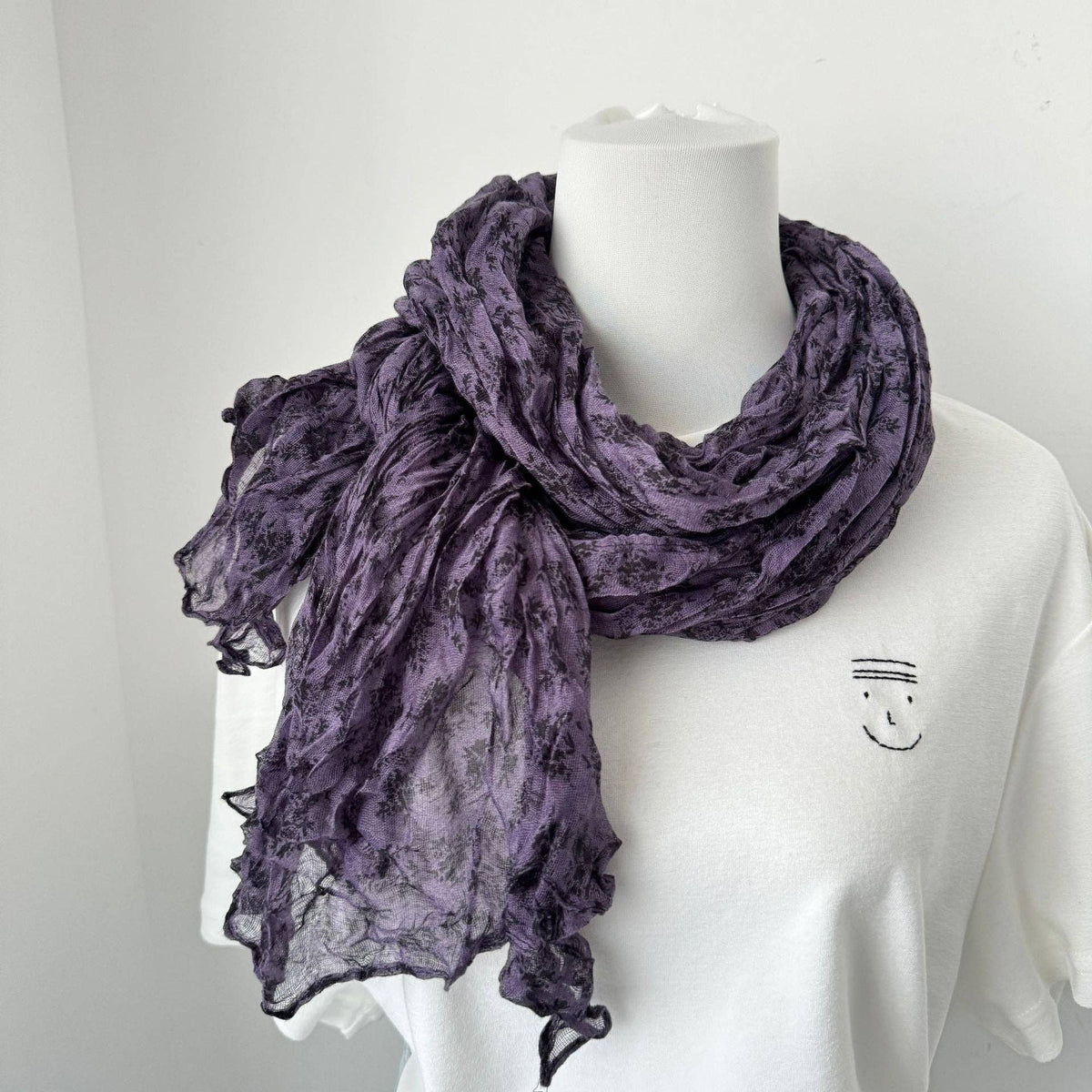Vintage Pleated: 02Blue / 80-180cm