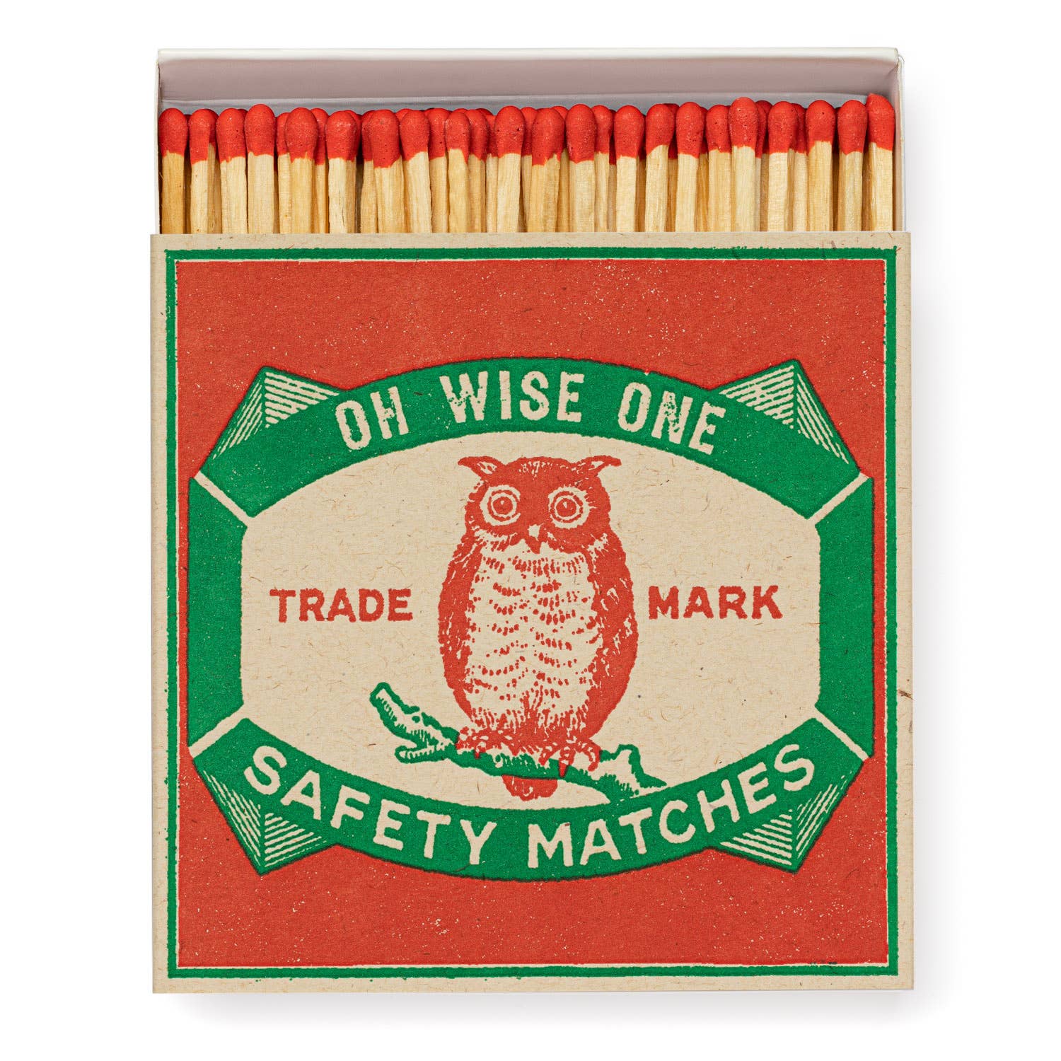 Owl | Square - Safety Matches