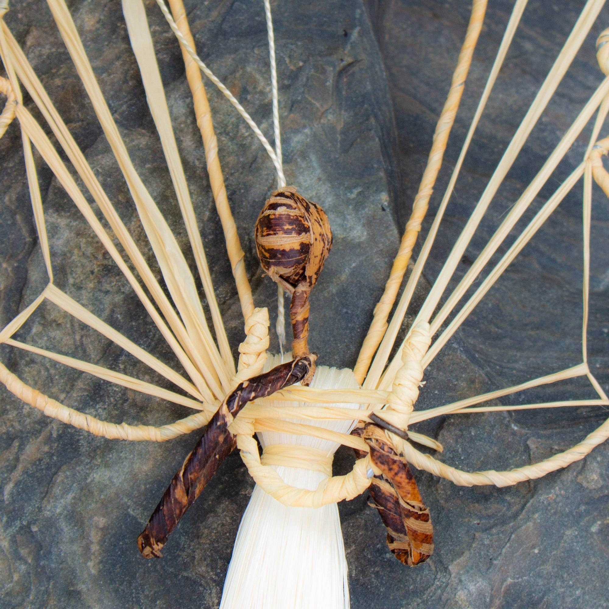 Sisal Angel Ornaments: Star