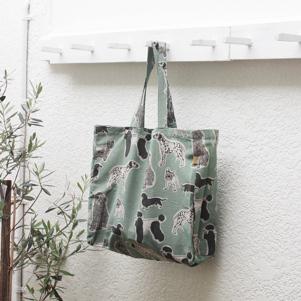 Tote bag Woof Aqua Storm