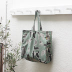 Tote bag Woof Aqua Storm