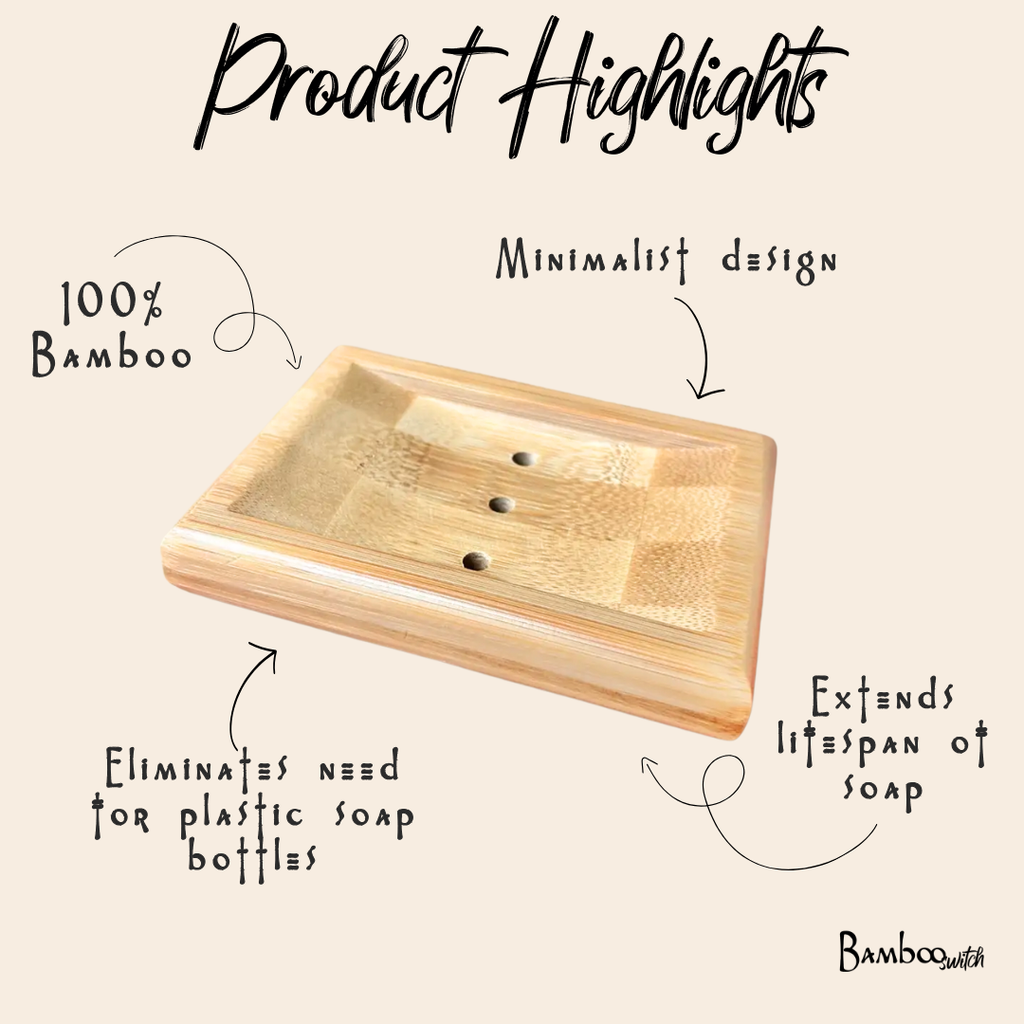 Modern Bamboo Soap Lift