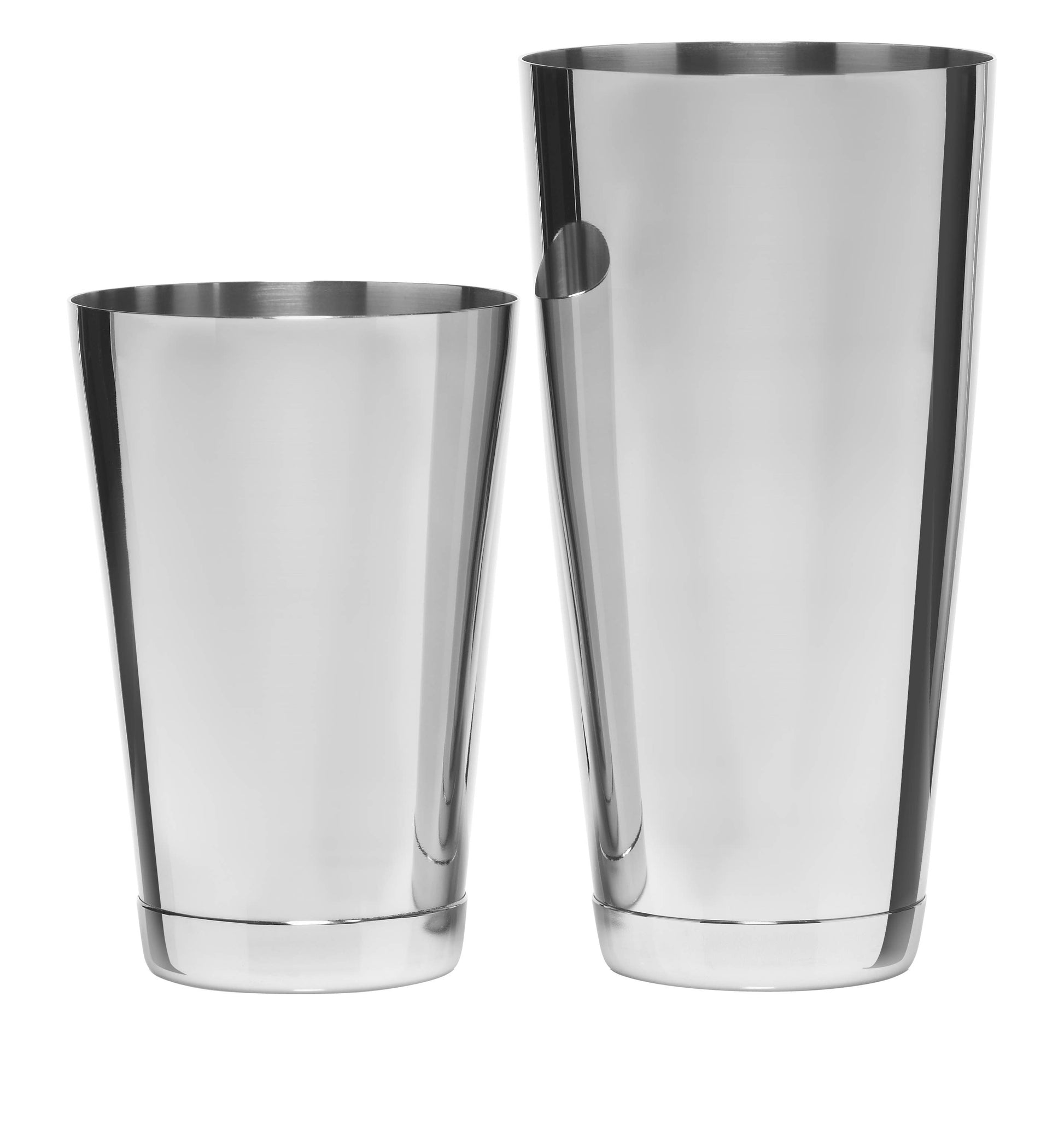 Set of Two Koriko® Weighted Shaking Tins - Stainless Steel
