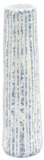 KOZA M - W16BLUE Handcrafted Porcelain Bud Vase