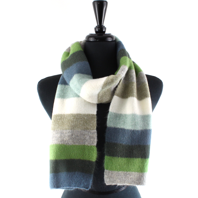 GRY/GRN Merry Fun Scarf