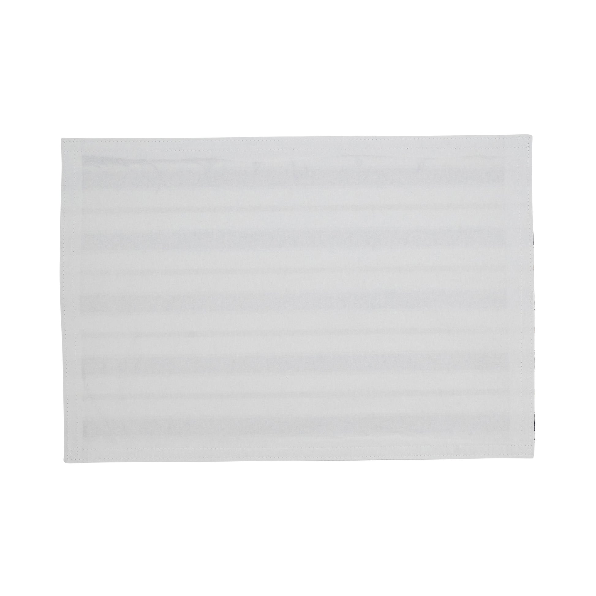 Modern Striped Placemat — Blue | 13" x 19"