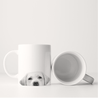 Peeking Lab 7 (Yellow) Mug