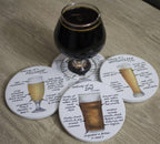 Craft Beer Anatomy Coasters
