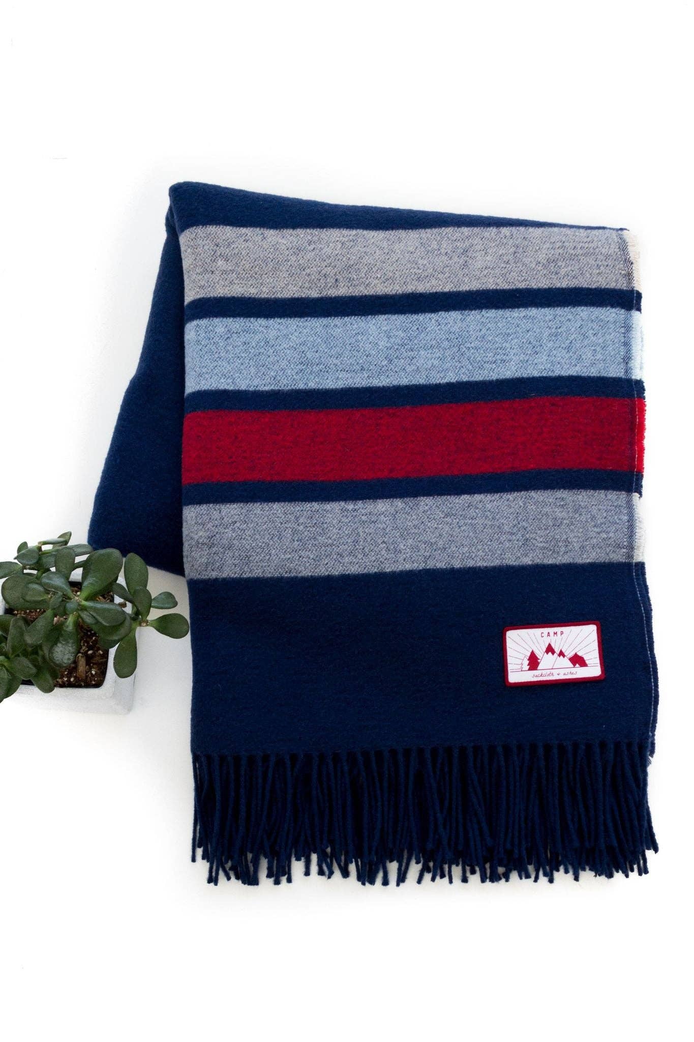 Wool Camp Lake Blanket
