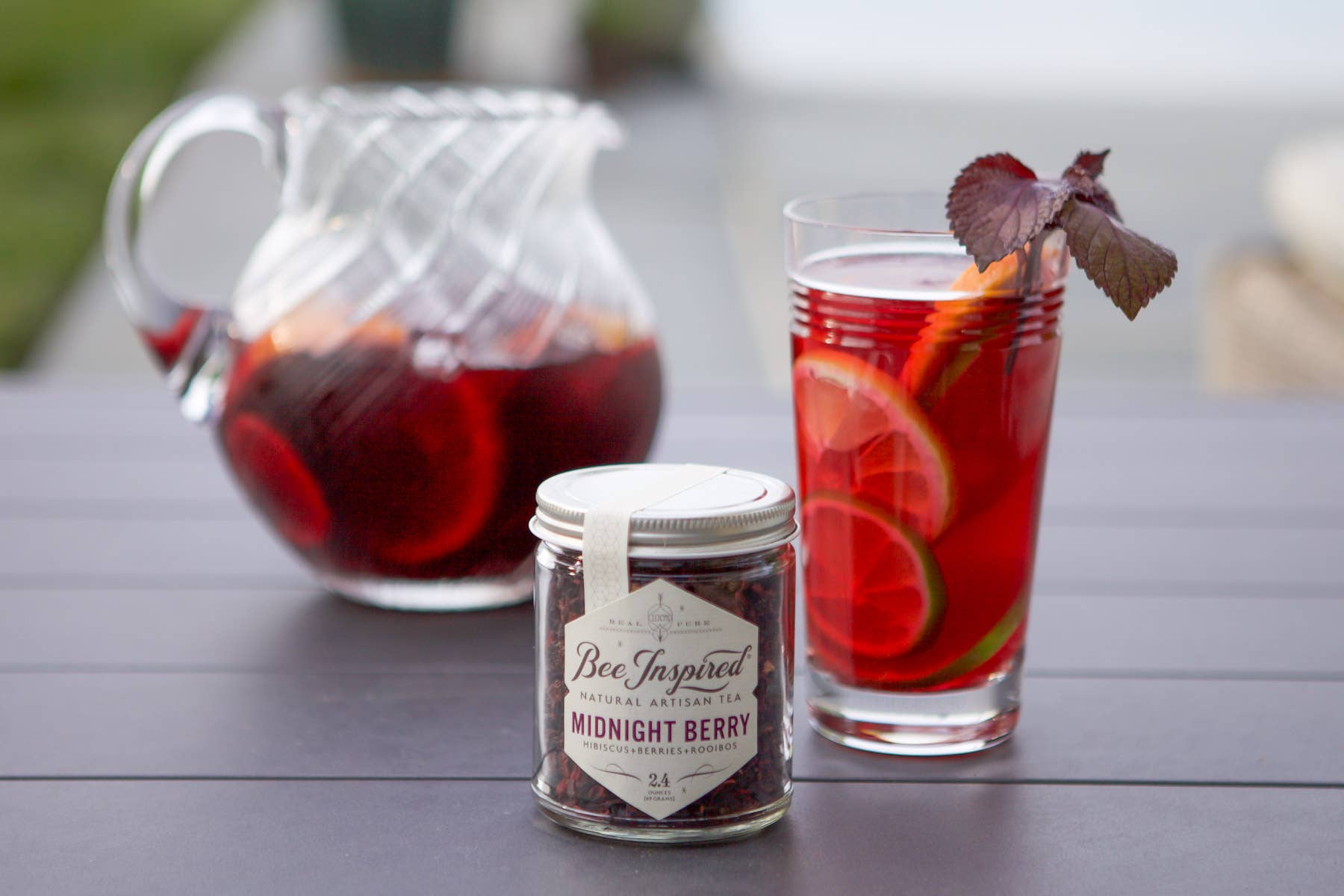 Midnight Berry Tea | Delicious Hibiscus + Berry Tea Blend