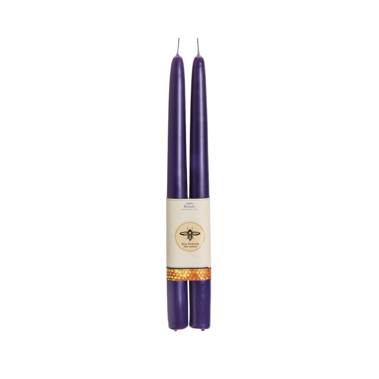 Taper Candles Pure Beeswax: Ivory / Standard (12" x 7/8")