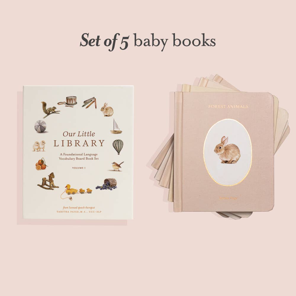 Our Little Library Vol. 1 — Board Book Box Set of 5
