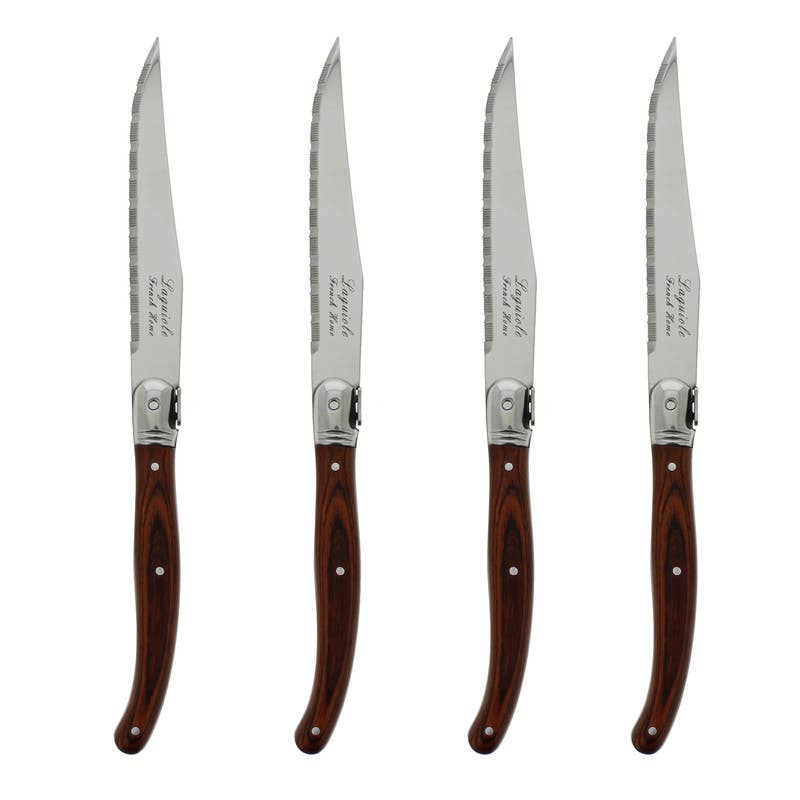 Laguiole Steak Knives – Set of 4 | Pakkawood