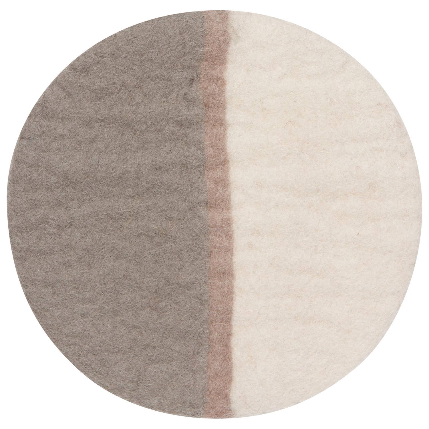 Quarry Felted Wool Trivet | 8"