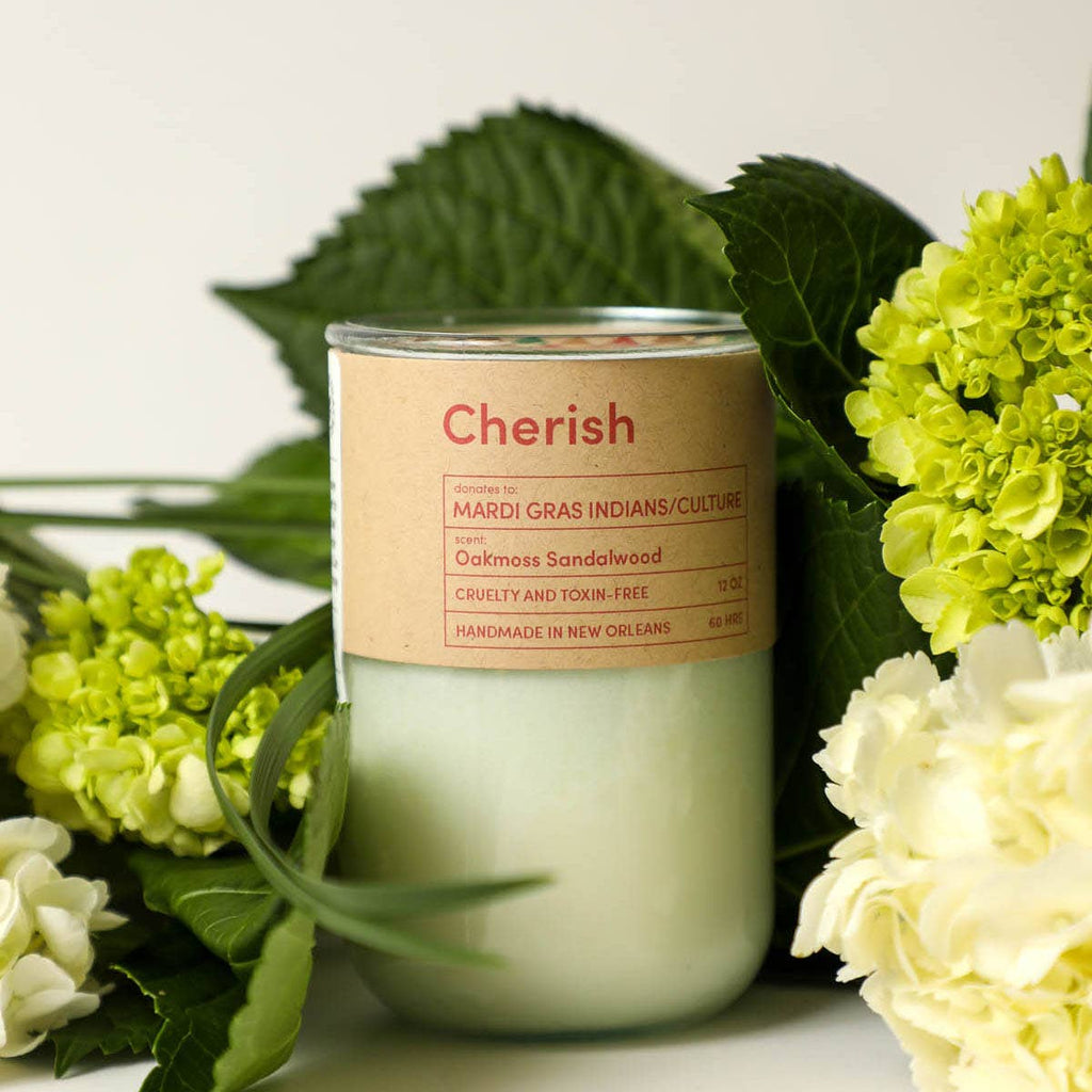 Cherish – Oak Moss Sandalwood Candle | 12 oz.