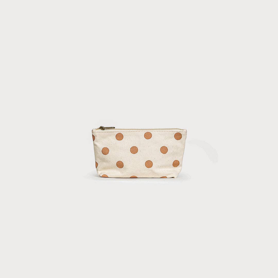 Clay Dot Small Waterproof Pouch