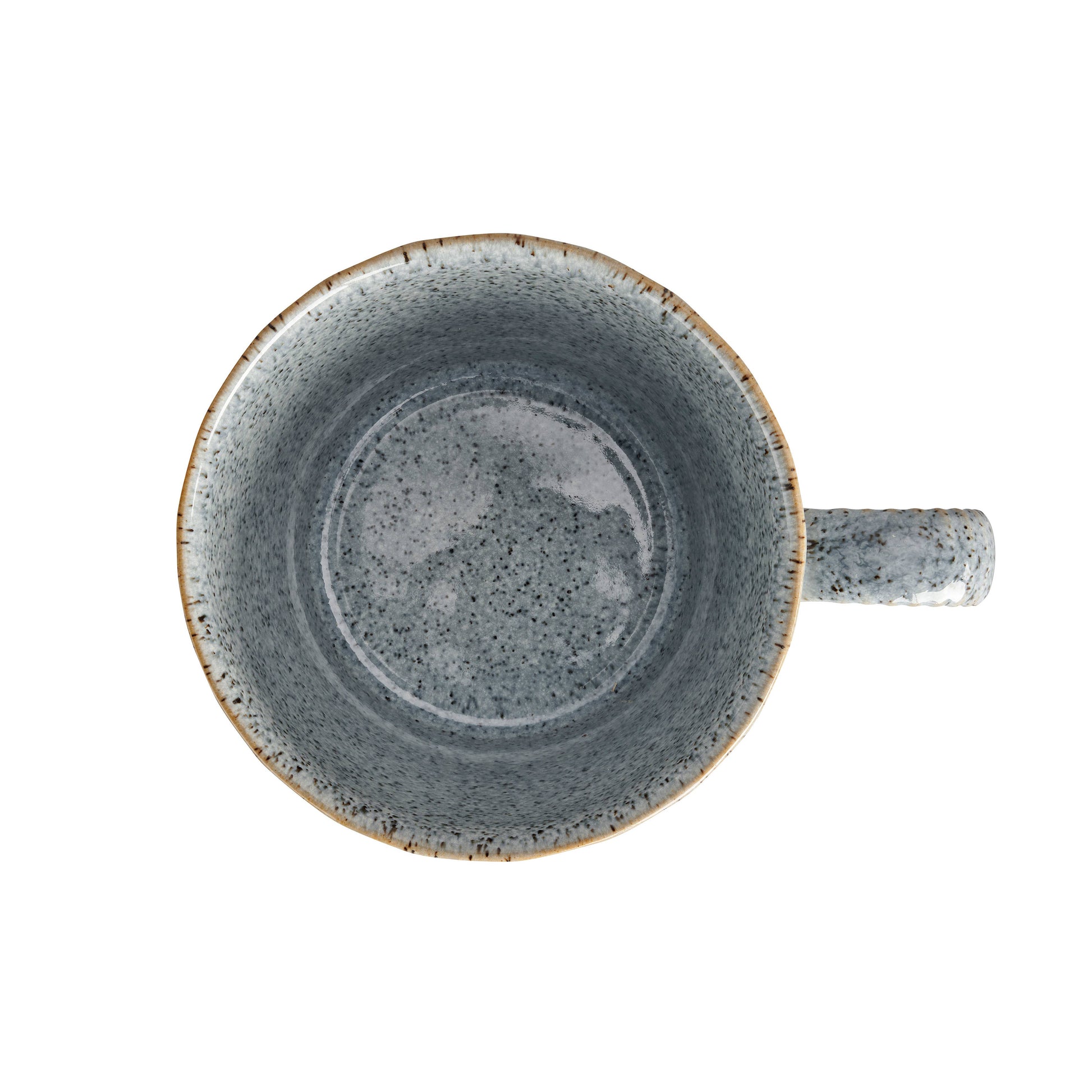 Grey Accent Coffee Mug – Stoneware
