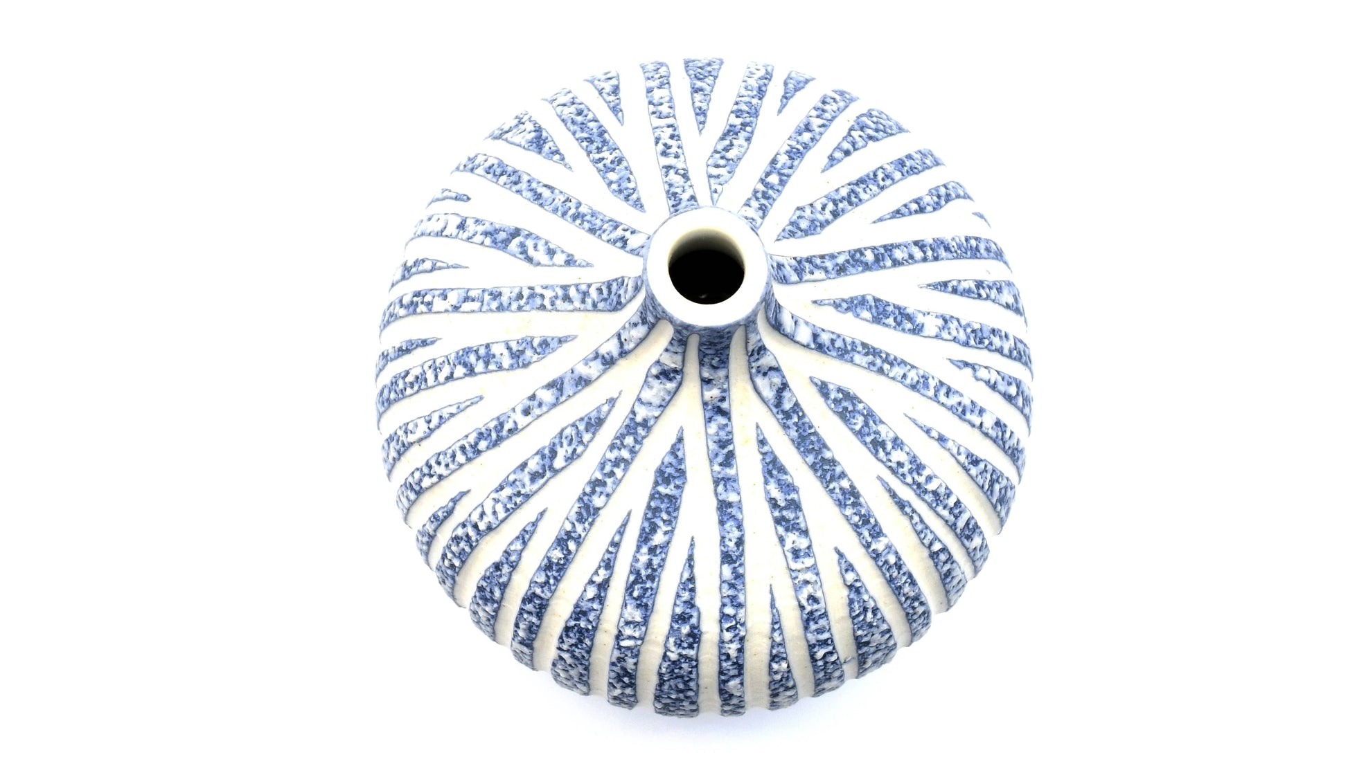 Blue Congo Tiny L – Handcrafted Porcelain Bud Vase