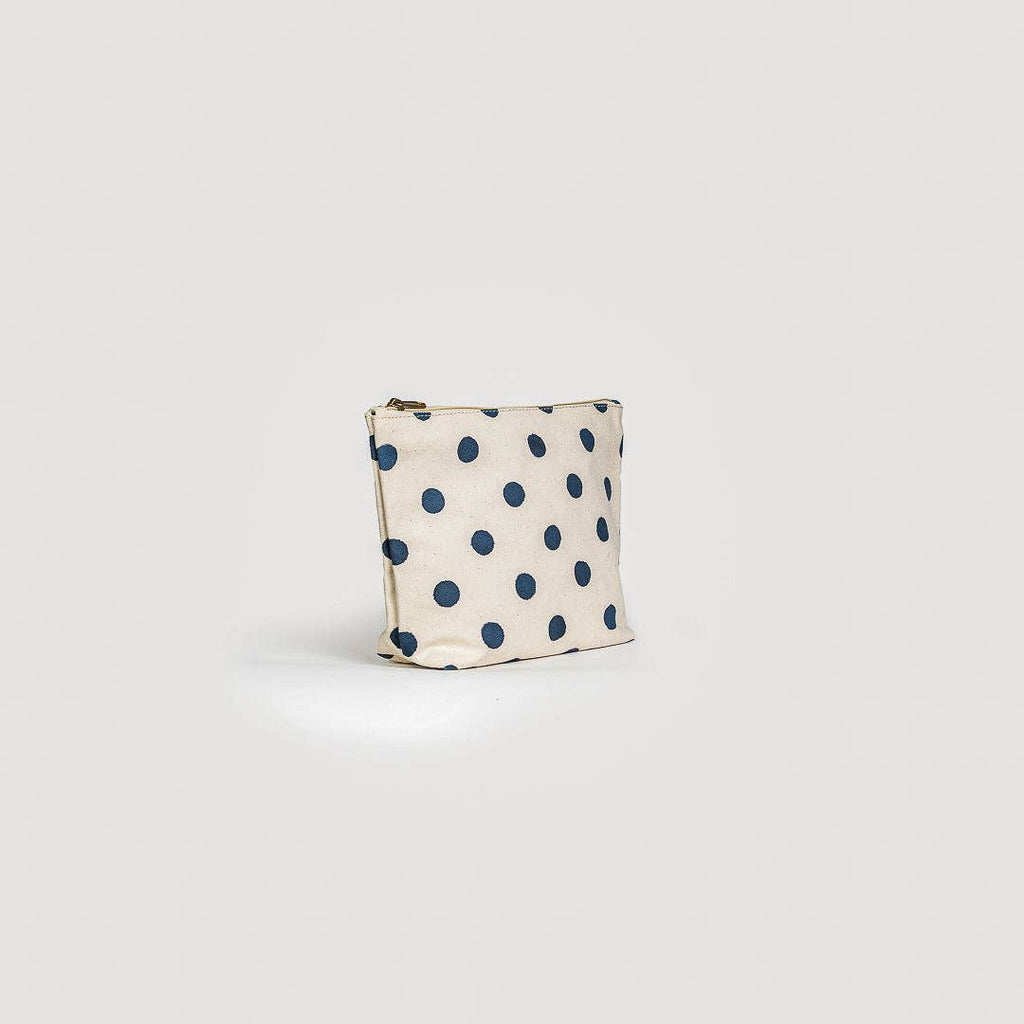 Indigo Dot Large Waterproof Pouch