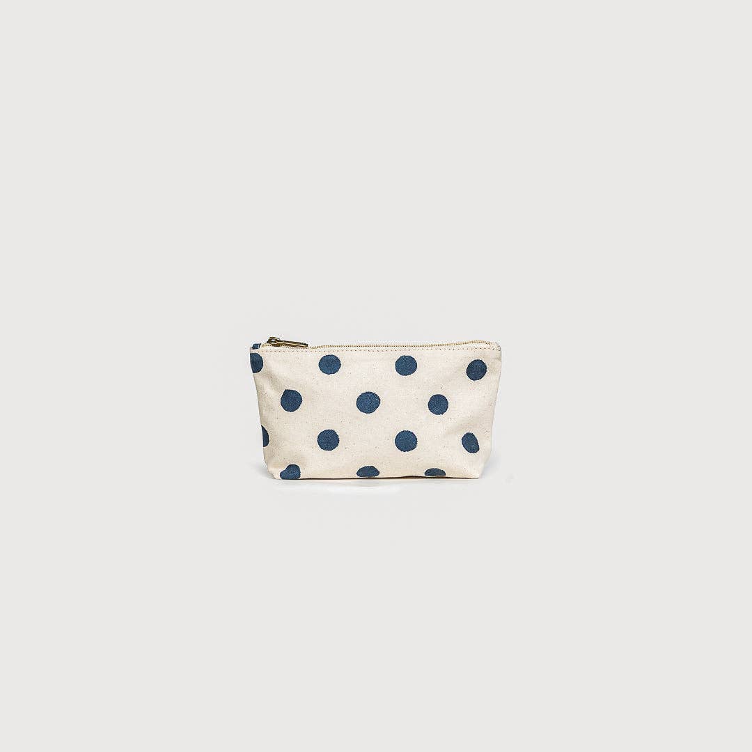 Indigo Dot Small Waterproof Pouch