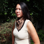 Batik Bandana- Black Brown Mocha