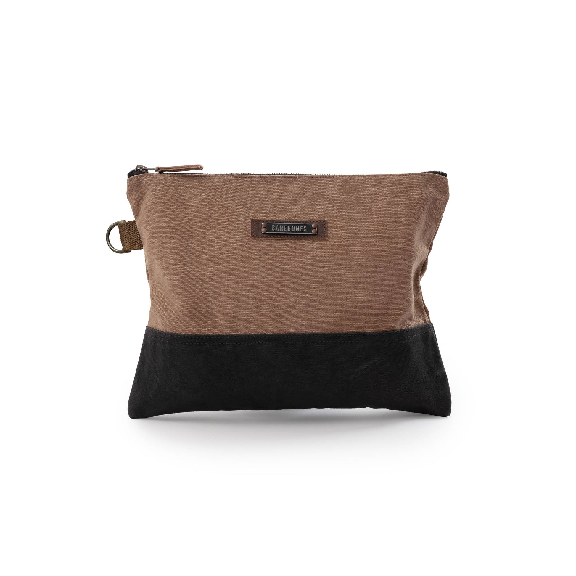 Neelum Zipper Pouch Bag -Waxed Large
