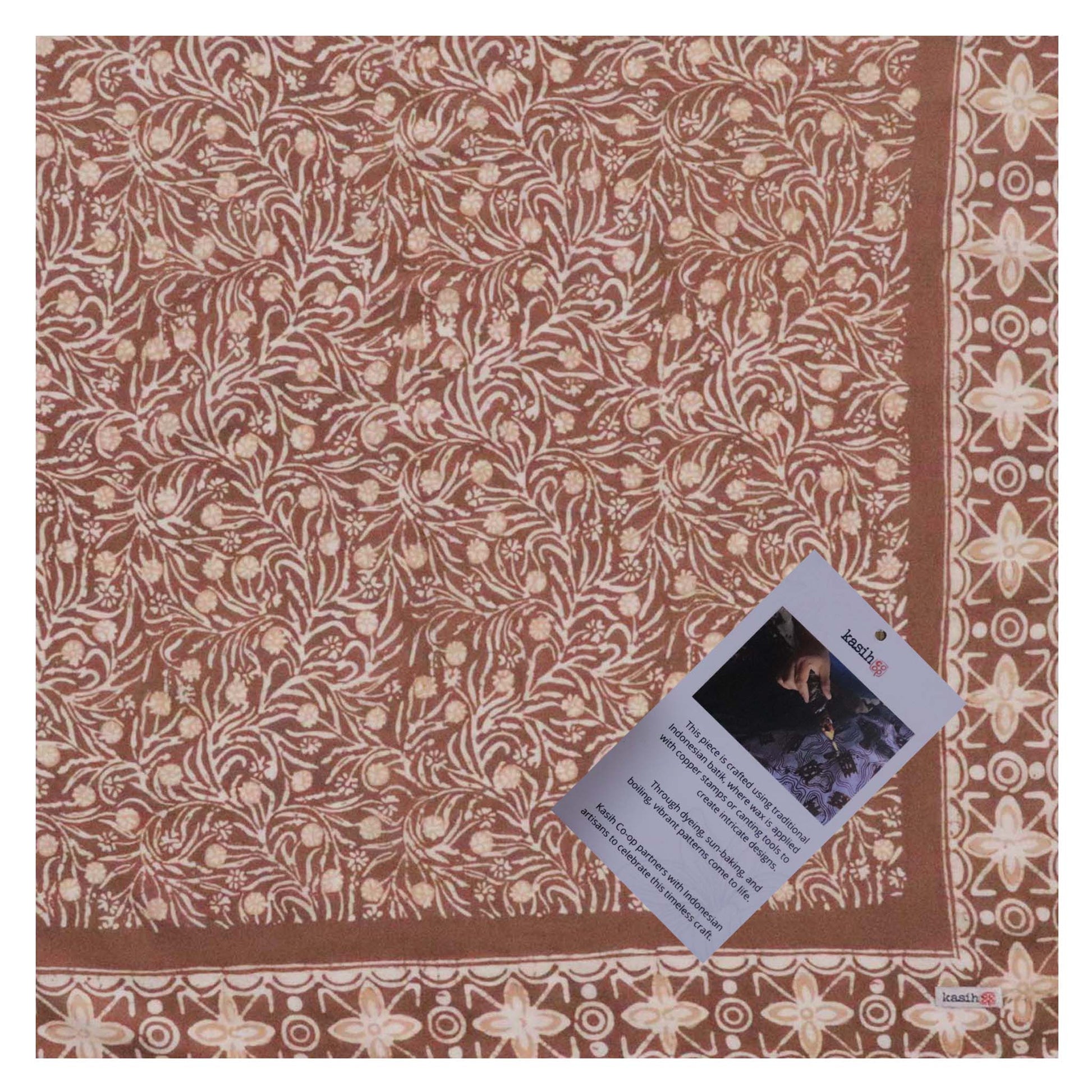 7:49 PMBatik Bandana – Mocha Perfection | Brown